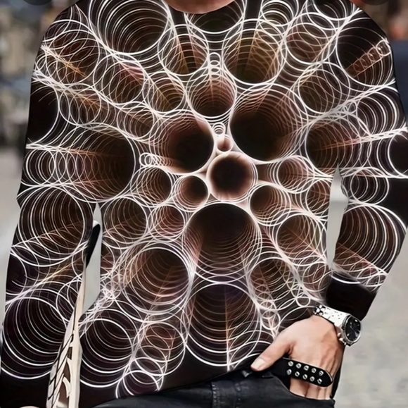 NEW uni-sex 3B Graphic design  Tee shirt - Picture 4 of 5